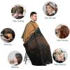 Airplane on The Tarmac Barber Cape Waterproof Hair Cutting Cape with Adjustable Snap Closure Salon Cape Hair Cutting Accessories for Men Women view 3