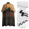 Airplane on The Tarmac Barber Cape Waterproof Hair Cutting Cape with Adjustable Snap Closure Salon Cape Hair Cutting Accessories for Men Women view 4