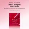 ARENCIA Red Collagen Jello Mask, Plump & Hydrating x 4ea, Overnight Hydrogel Mask for Dry, Mature Skin, Packed with Collagen, 5 Peptides, 2% Niacinamide view 2