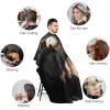 3D Bald Eagle Barber Cape Waterproof Hair Cutting Cape with Adjustable Snap Closure Salon Cape Hair Cutting Accessories for Men Women view 3