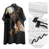 3D Bald Eagle Barber Cape Waterproof Hair Cutting Cape with Adjustable Snap Closure Salon Cape Hair Cutting Accessories for Men Women view 4