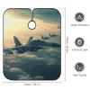 Aircraft Fighter Jets Barber Cape Waterproof Hair Cutting Cape with Adjustable Snap Closure Salon Cape Hair Cutting Accessories for Men Women view 2