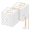 Cotton Swabs In Bulk, Travel-Sized Cotton Swabs, Individually Wrapped Double-Ended Cotton Swabs. Ideal For Ear Cleaning, Makeup Application, Hotels, And Travel (5 Swabs Per Pack, 500 Packs Per Box) view 1