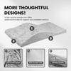 AIROW Lash Bed Foam Topper, Massage Table High-Density Foam Mattress Topper, Ergonomic Curved Lash Bed Cushion for Beauty Salon (ICEGRAY Set, 71 inches X 27.6 inches(180cm X 70cm)) view 4