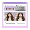 Corn Perm Fluffy Stick(Fragrantpurplelooseclip) view 4