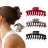 3Pcs Silicone Hair Clips Flexible Claw Clips for Women Cloud Clip Bendable Large Hair Claw Clip view 1