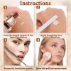 3 pcs Foundation Spatula Makeup Spatula Stainless Steel Professional Makeup Spatulas for Even Application of Foundation Tiny Facial Beauty Palette Mixer Face Cream Applicator Cosmetic Mixing Tool view 4