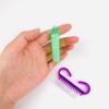 16 Pack Handle Grip Nail Brushes, Travel Size Fingernail Brush, Mini Hand Scrub Cleaning Brushes for Nails and Toes view 4