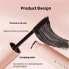 Waterproof Mascara with Precision Brush, No Flaking, No Clumping, Volume and Length, Long Lasting, Smudge Proof, Black view 2