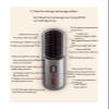 MCGDOO Wireless Straight Hair Comb Portable Fluffy Stick(Elegantblack) view 3