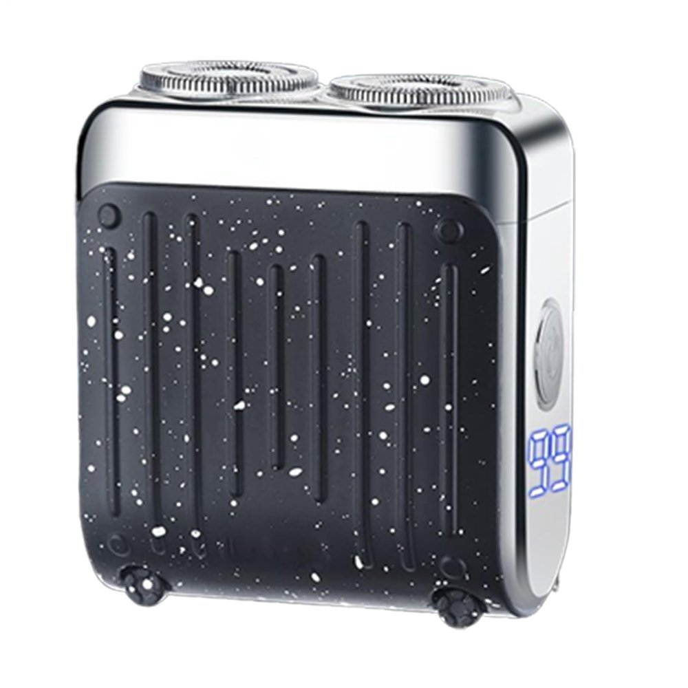 Digital Display Electric Shaver,Magnetic Electric Shaver,Fast Charging Beard Trimmer,LED Display,for Men Daily Grooming,Wet/Dry Use