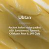 AM Ubtan De-Tan Radiance Face Scrub With 24K Gold For Gentle Exfoliation, Unclogs Pores, Glowing & Rejuvenated Skin, Anti-Tan, No Silicon, Sulphates, Comedogenic & Preservatives,100g view 2
