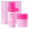 Evereden Barbie Limited Edition Kids Happy Face Duo + Exclusive Accessories | Multi-Vitamin Face Wash & Cream Set with Stickers + Bracelets | Clean Skin Care for 3+ | Barbie Gift Box for Kids view 1