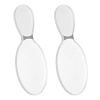 2 Pcs Glass Foot File Glass Nail File Set 8-Shaped Rough Smooth Side Callus Grinding Points Feet Files Foot Care Pedicure Tool Portable Feet Scrubber for Dead Skin Removal Cracking view 1