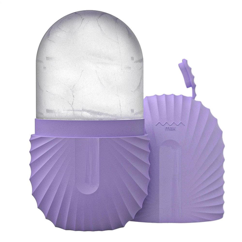 Facial Ice Roller - Face Icer | Facial Mold | Reusable Potable Cooling Silicone Cube Rollers | Face Massage Eye Faciaal Beauty Skin Care Mold Tools for Eye Puffiness, Brighten Skin