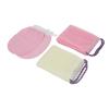 Akozon Premium Set Exfoliating Long Net Bath Sponge and Nylon Body Back Scrubber with Bathing Gloves for Skin Care (Roseate Beige) view 2