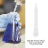 100 PCS Pipettes Dropper, Plastic Dropper Pipette for Accurate Liquid Transfer, Pipettes for Essential Oils, Science Experiments, Crafting, Makeup Tool view 2