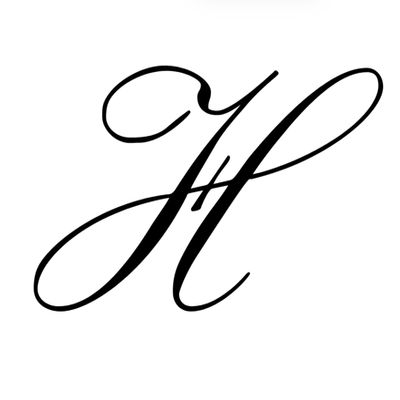RPZL Velvet Bow Hair Barrette with Monogram, Black and Burgundy, 5 Inches (Black, H)