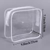 20 Pack Clear Cosmetics Bags for Women Men Waterproof Toiletry Bags PVC Makeup Bags Organizer Case with Zipper for Travel Bathroom (20 White(Large)) view 2
