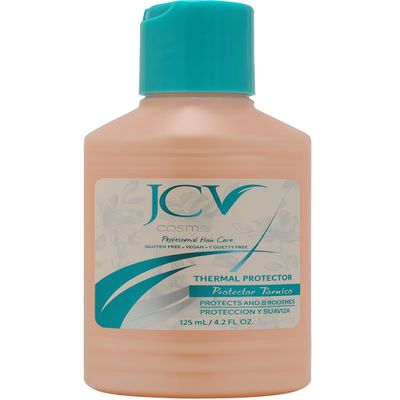 JCV Cosmetics Thermal Protector Oil for Hair, Heat Protection and Shine Enhancing, Lightweight Formula, 4.2 FL OZ, for All Hair Types