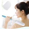 15.35" Curved Bath Body Brush Anti-Slip Long Handle Sponge Shower Back Brush for Elderly Pregnant People view 2