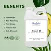 ClearLee Avocado Oil - Cosmetic Grade Natural & Pure Oil for Massage, Body, Hair, Skin, Face, Nail, Spa, Aromatherapy Carrier for Essential Oils, Soap Making, Serums & more (64 oz) view 2