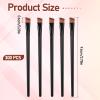 300 Pcs Disposable Eye Brow Brush, Angled Eyebrow Brushes for Eyebrows, Can be Used for Eyebrows, Concealer, Eye Shadow, to Enhance the Beauty Experience for Ladies and Girls view 2