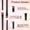 300 Pcs Disposable Eye Brow Brush, Angled Eyebrow Brushes for Eyebrows, Can be Used for Eyebrows, Concealer, Eye Shadow, to Enhance the Beauty Experience for Ladies and Girls view 3
