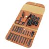 4/12/16 Pcs Manicure Set - Stainless Steel Pedicure Set | Portable Professional Kit Tools for Home & Salon Travel Use,16Pcs,Y view 1