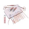 18pcs Professional Nail Clippers Kit - Stainless Steel Manicure Set | Complete Grooming Tools for Home & Salon Travel Use,18pc Pink view 2