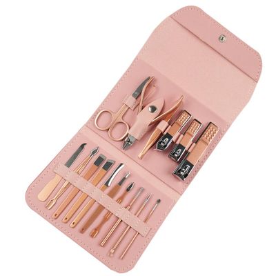4/12/16Pcs Manicure Set - Stainless Steel Pedicure Set | Portable Professional Kit Tools for Home & Salon Travel Use,16PCS