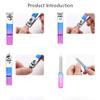 9/18-Pc Colorful Nail Art Set - Stainless Steel Manicure Tools w/Vibrant Handles | Cutters & Nippers for Salon/Home,9pcs view 4