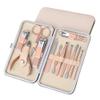 18/19Pcs Manicure Set - Stainless Steel Pedicure Set | Portable Professional Kit Tools for Home & Salon Travel Use,MGJ,12Pcs view 1