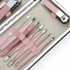 11-Pc Travel Manicure Set - Stainless Steel Toe Nail Clippers w/Cuticle Scissors & Tweezers | Compact Case for Home,12pcs view 2