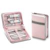 11-26 Pcs Adjustable Nail Care Kit - Stainless Steel Manicure & Pedicure Set w/Dead Skin Scissors,Pink,11Pcs view 1