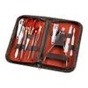 10-in-1 Salon Manicure Kit - Stainless Steel Cuticle Nippers, Nail Scissors & Cleaning Tools | Grade Grooming Set w/Hard Case,10pcs view 1