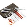 10-in-1 Salon Manicure Kit - Stainless Steel Cuticle Nippers, Nail Scissors & Cleaning Tools | Grade Grooming Set w/Hard Case,10pcs view 3