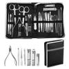 26-Piece Manicure Set - Stainless Steel Nail Care Kit w/Cutters & Scissors | Most Complete Portable Grooming,26pcs view 1