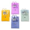 7-Piece Manicure Set - Stainless Steel Nail Art Tools w/PU Leather Case | Cuticle Nipper, Detail Scissors & Grooming Kit,Pink view 2