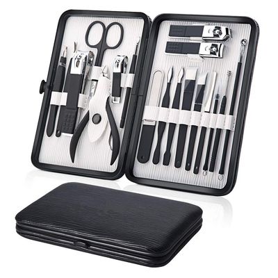 18 PCS Manicure Set - Stainless Steel Pedicure Set | Portable Professional Kit Tools for Home & Salon Travel Use,18 Pieces in Set 02