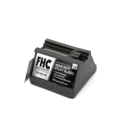 FHC HD2UB Heavy Duty 2-Notch Utility Blades - 100pk