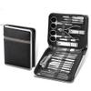 26-Piece Salon-Quality Manicure Set - Stainless Steel Nail Tools w/Cutter, Scissors & Nipper,Black view 1