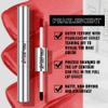 AKARY 2 in 1 Peel Off Lip Gloss Lip Liner, Lightweight Long Lasting Highly Pigmented Matte Non-Drying Non-Stick Cup Lipstain for Daily Lip Makeup (Charm Red) view 3
