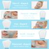 5 PCS Silicone Face Mask Applicator, Mini Makeup Spatula Portable Beauty Tools Set for Facial Mud, Cosmetic Mask, Facial Clay, Eye Cream, Body Lotion, Body Butter, Serum, Blue view 3