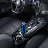 Mini Electric Shaver for Men Portable USB Rechargeable Wet & Dry Use Rotary Electric Shaver for Travel Blue view 2