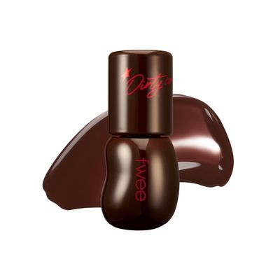 fwee 3D Voluming Gloss 70% (Rich) | High Shine, Non-Sticky Lip Gloss for Makeup | Long-Lasting, Moisturizing Gel Formula  Dirty Cola 70% | 30% & 70% Pigment Options | Stocking Stuffers | 5.3g