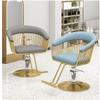 Barber Chair for Home and Professional Hair Salon, Hairdressing Chair with Swivel and Hydraulic Pump, Adjustable Hair Styling Beauty Chair,E view 3