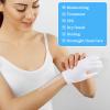 6Pairs White Cotton Gloves for Eczema Dry Hands Sleeping, Moisturizing Gloves Overnight Premium White Glove for Women & Men Eczema Lotion Coin Jewelry Silver Serving Inspection view 4