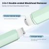 Blackhead Remover Tool Face Scrubber: PETYDOOT Double-Headed Face Spatula Skin Scrubber, Nose Pore Cleaner Blackhead Remover for Facial Deep Cleansing Skin Care Tool for Men & Women (Green) view 3