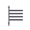 Household Electric Towel Rack Intelligent Timing Constant Temperature Drying Rack Gun Gray Bathroom Rotating Heating(Bronze) view 1